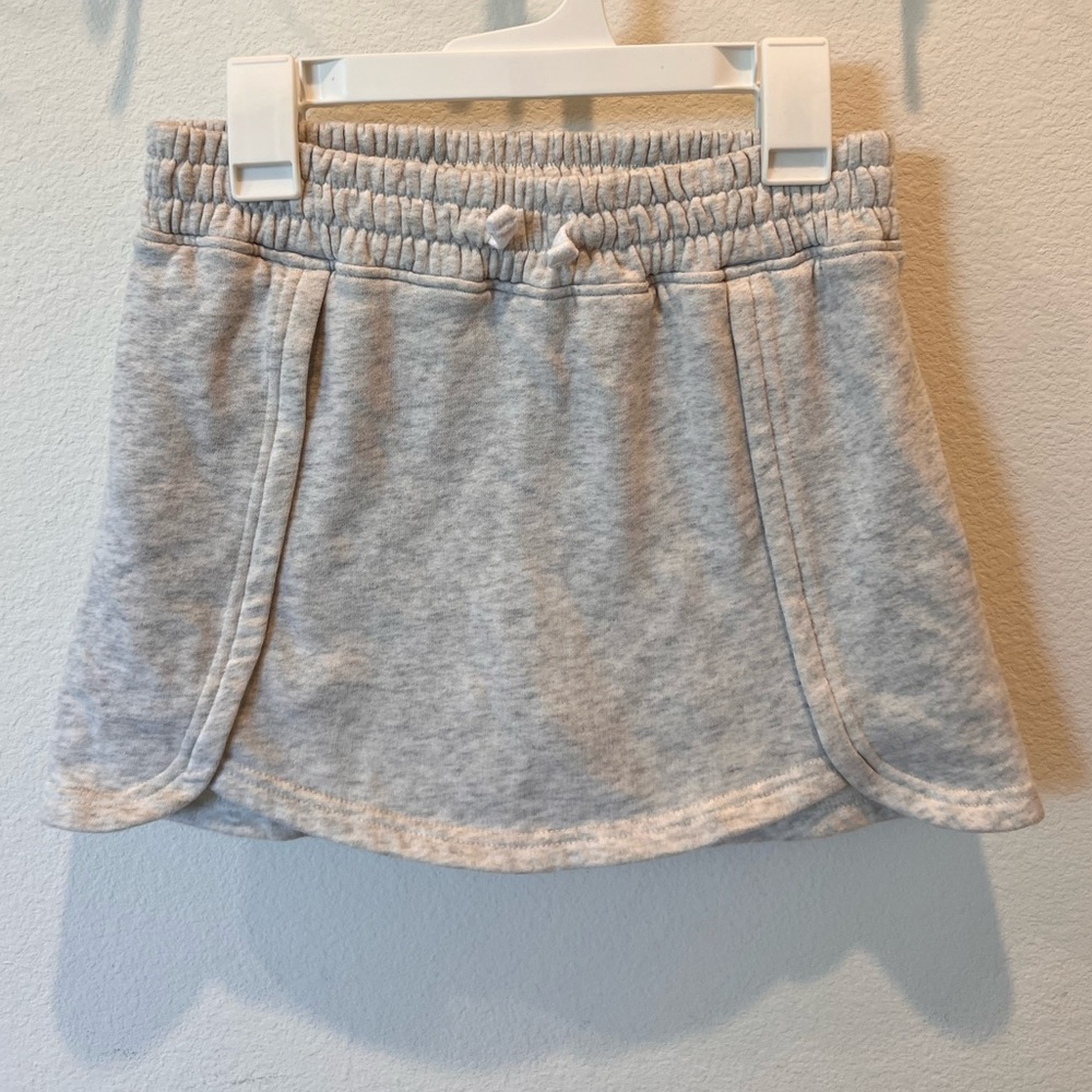 Abercrombie Kids Heather Gray Skort Girls Size 9/10